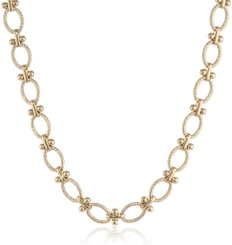 Signature 1928 "1928 Signature" Gold-Tone Oval Link Necklace, 16"