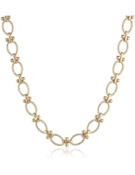 Signature 1928 "1928 Signature" Gold-Tone Oval Link Necklace, 16"