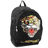 Ed Hardy Bruce Tiger Backpack - Black