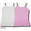 Calvin Klein Girl's White and Pink Cotton Camisole 2-pack