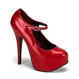 Produkt-Bild: TEEZE-07, Klassische Mary Jane Plateau Pumps gold