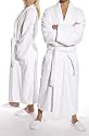 Turkishtowels Terry-Soft Shawl Bathrobe, 100% Combed Pure Turkish Cotton Terry Robe