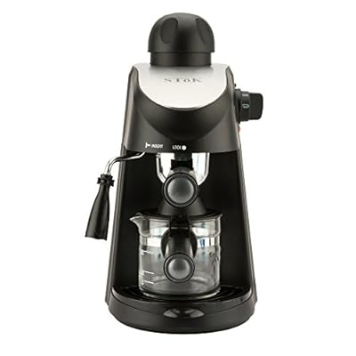 SToK ST-ECM01 - 800 Watt - Espresso Coffee Maker - 4 Cups (240 ml) Espresso Coffee Machine- Espresso / Cappuccino