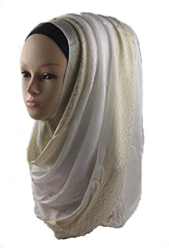 Women Shawls Hijab White