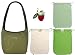 ChicoBag Produce Stand Starter Kit and Sling rePETe Set - (Produce Kit, Olive Sling)