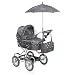 Mamas & Papas Graziella Junior Deluxe Pram - Polka Fabric