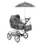 Mamas & Papas Graziella Junior Deluxe Pram - Polka Fabric