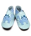 Inch Blue Dinosaur Baby blue soft shoes, Soft shoes, Babies