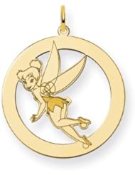 Disney Tinker Bell Round Charm