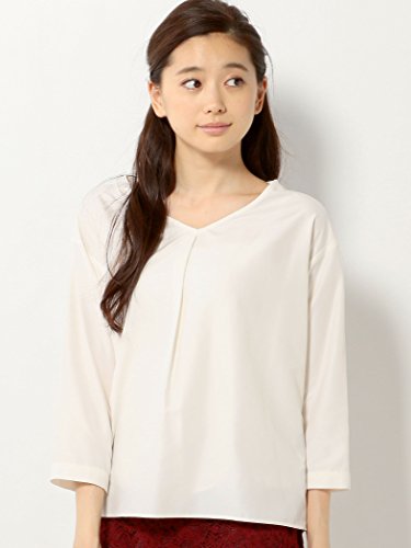 (ジュエルチェンジズ) Jewel Changes 〓●JOC PE タイプライター Vネック ブラウス 66112990728