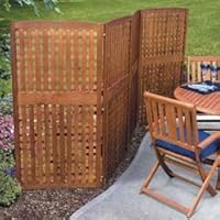 Natural 4-Panel Yard Privacy Screen - 30x60