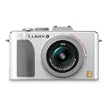Panasonic Lumix DMC-LX5 10.1 MP Digital Camera with 3.8x Optical Image Stabilized Zoom and 3.0-Inch LCD (White)
