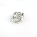 Silvr Diamond Hoop Earrings