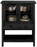 Review Home Decorators Collection  / 2 Door Buffet(2glass Doors) 2 Door Black