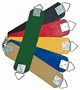 Commercial Polymer Belt Seat with Chains and Hooks, Tan
