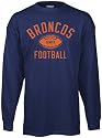 Denver Broncos End Zone Work Out Long Sleeve T-Shirt