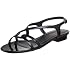 black fancy sandals VANELi Wome