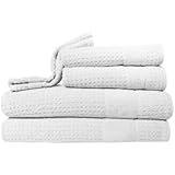 Kassatex Hammam Towel, White, Set of 6