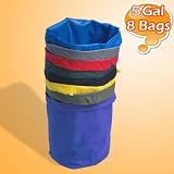 HealthlineTM 5 GALLON 8 BAG HERBAL EXTRACTS BUBBLE HASH ICE KIT 5 GAL