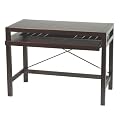 Desk with Storage Keyboard - Espresso
