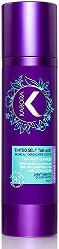Karora - Tinted Self Tan Mist Radiant Goddess Light-Medium (3.38 oz.)