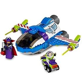 Disney Buzz Lightyear's Star Command Spaceship Toy Story Lego Set by Disney
