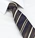 (04680468) Autograph Pure Silk Stripe Tie in Miscellaneous