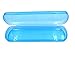 Duttek Travel Toothbrush Case and Carrier, Portable Business Trips Wash Cup Holder Organizer for Trips and Daily Use (Blue)