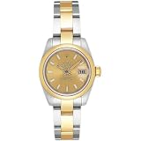 ROLEX LADIES OYSTER PERPETUAL DATEJUST,18K / SS