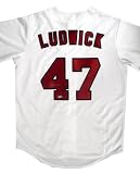 Autographed Ryan Ludwick St. Louis Cardinals jersey-MLB Authenticated