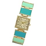 fizz ウォッチ(カラフルエポブレス) BL815-GR ゴールド×グリーン レディス