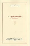 L\'enfant entre désir et jouissance