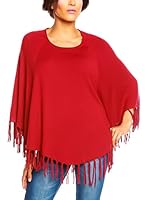 SO CACHEMERE Poncho Paola (Burdeos)