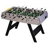 Black and White Soccer Foosball Table