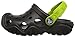 Crocs Kids' Swiftwater Clog K, Black/Volt Green 2 M US Little Kid