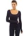 PattyBoutik Women's Ribbed Lace Up Back Long Sleeve Sweater
