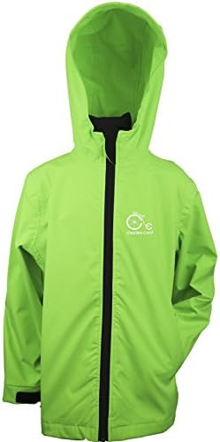 Charlies Coat Big Boys Reflective Rocket Waterproof Jacket XL Neon Green