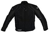 Joe Rocket Meteor 6.0 Mens Textile Motorcycle Jacket Black/Black M