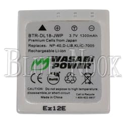 Benq DLI-102 Replacement Battery (Premium Japanese Cells, 1300 mAh, 5-YR Warranty) (by Wasabi Power&reg;)