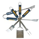NFL San Diego Chargers 4-Piece Barbecue Set