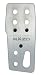 Razo RP115A FORMULA SPEC Foot Rest Pedal - Pack of 1 Razo RP115A FORMULA SPEC Foot Rest Pedal - Pack of 1
