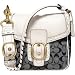Coach Bleecker Signature Large Flap Bag Tote 11585 Denim