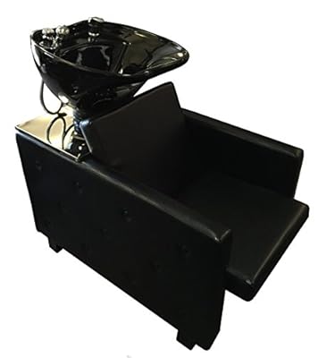 Beauty Shampoo Backwash Station Unit with Adjustable Ceramic Bowl and Triple-certified Vacuum Breaker Omwah