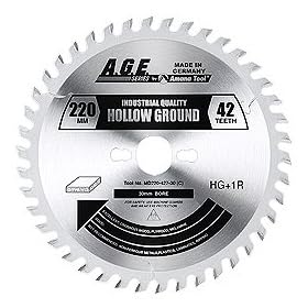 AGE MD220-427-30 Hollow Ground 220mmx42t 30mm B
