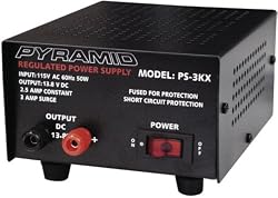 Pyramid PS-3KX Regulated 12V 3Amp Power Supply