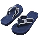 NHL Toronto Maple Leafs Unisex Basic Flip Flops - Blue (X-Small)