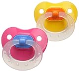 NUK 2 Pack Classic Silicone BPA Free Fashion Pacifier, Size 2, Colors May Vary NUK 2 Pack Classic Silicone BPA Free Fashion Pacifier, Size 2, Colors May Vary