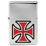 Iron Cross Refillable Lighter by Old Glory