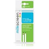 milk screen 家庭用母乳アルコールチェッカー ミルクスクリーン　20包入り