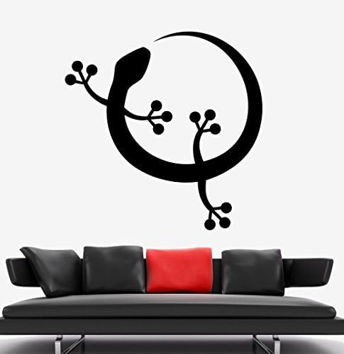 Love Girl Wall Decal LiLard Gecko Animal Cool Ornament Mural Vinyl Decal (L3326)